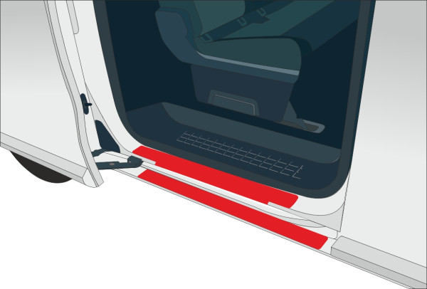Schwellerbereich Schiebetür für VW T7 (ab 11/21) Typ ST
